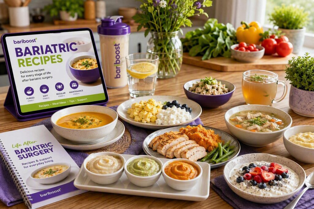 Bariboost 13 bariatric recipes