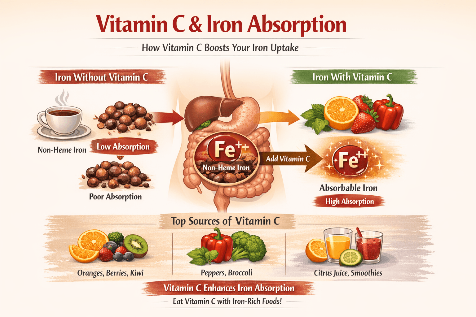 vitamin c and iron absorption